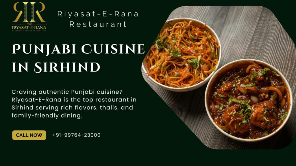 Punjabi cuisine in Sirhind