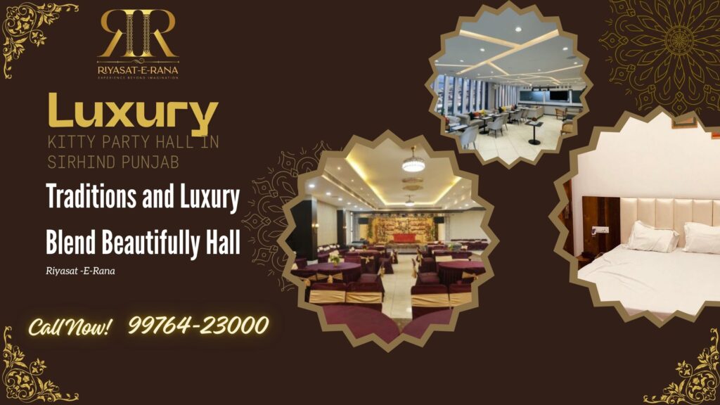 best kitty party hall in Sirhind Punjab
