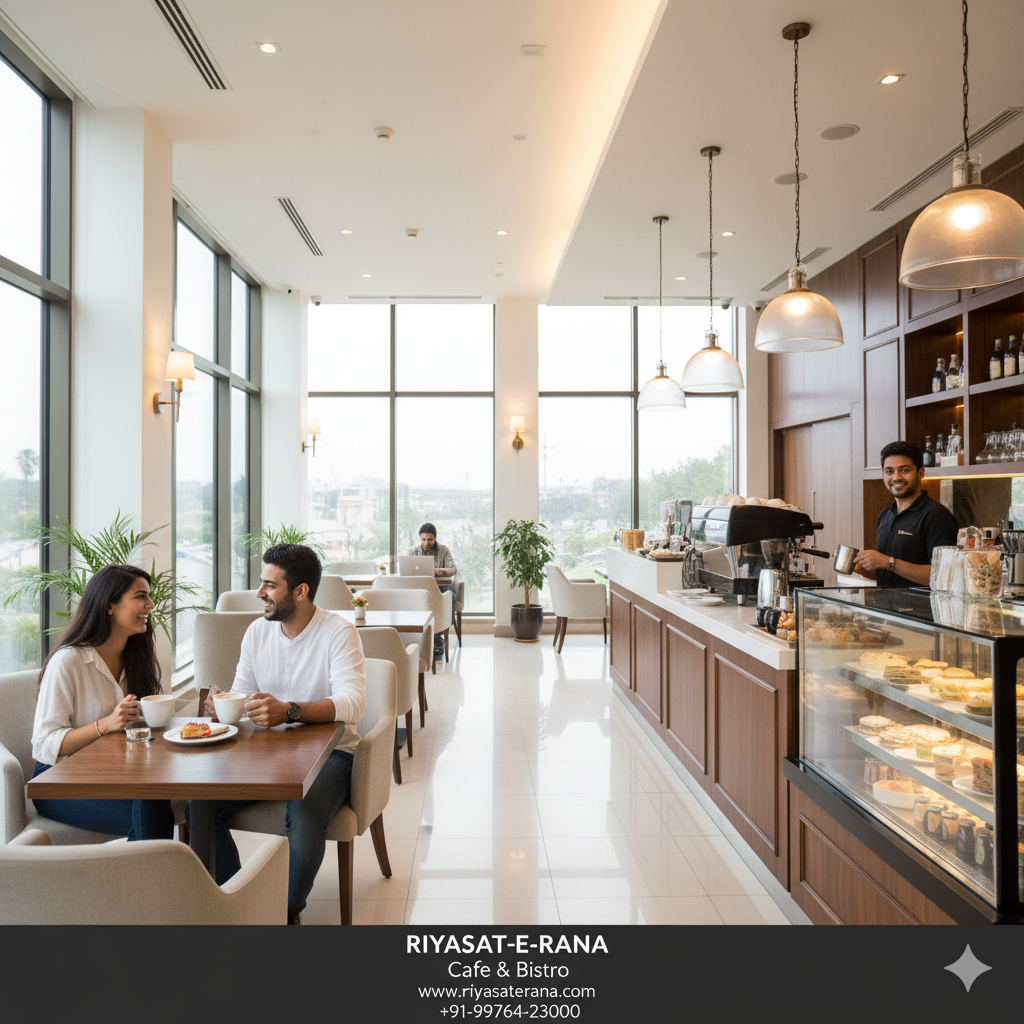 Best Cafe in Sirhind Punjab , Riyasat-E-Rana, a café and fine-dining destination in Sirhind