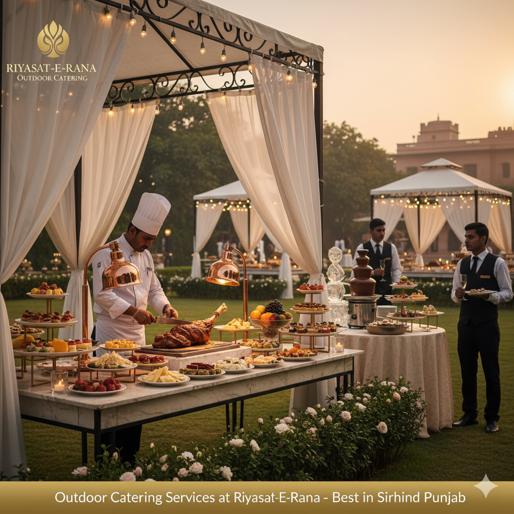 Outdoor catering services Riyasat E Rana