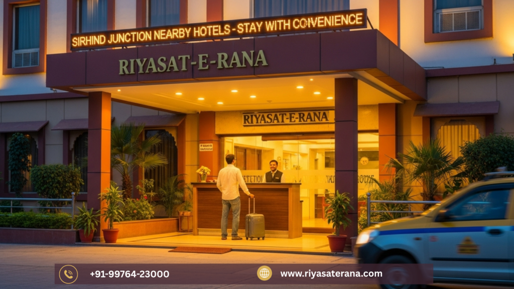 Sirhind Junction Nearby Hotels – Stay in Comfort at Riyasat-E-Rana