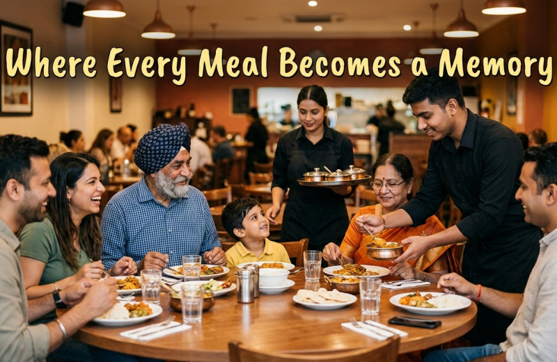 Family dining experience at premium restaurant in Punjab