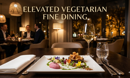 Fine dining vegetarian restaurant in Sirhind with gourmet presentation