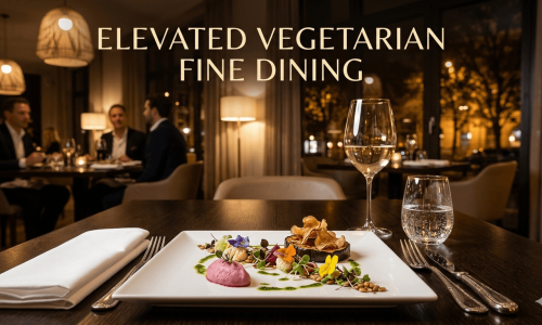 Fine dining vegetarian restaurant in Sirhind with gourmet presentation